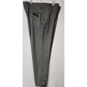 Tommy Hilfiger Men's George Pants Size 40 x 32 Black/White Flat Front  NWT